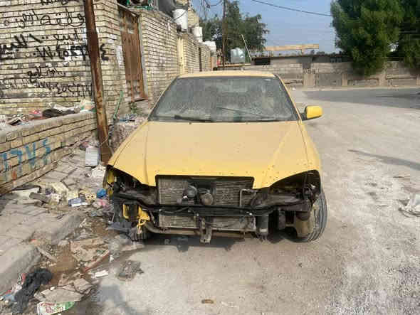 السلام عليكم شيري 2012 كايمة راعيها ما اندله اتكفل سرقة  ابيع كوم حديد السعر 11 ورقة العنوان حي اور قرب معمل الرحلات *********** ملاحظة لايتات دعامية موجودات بس ما شادهن
