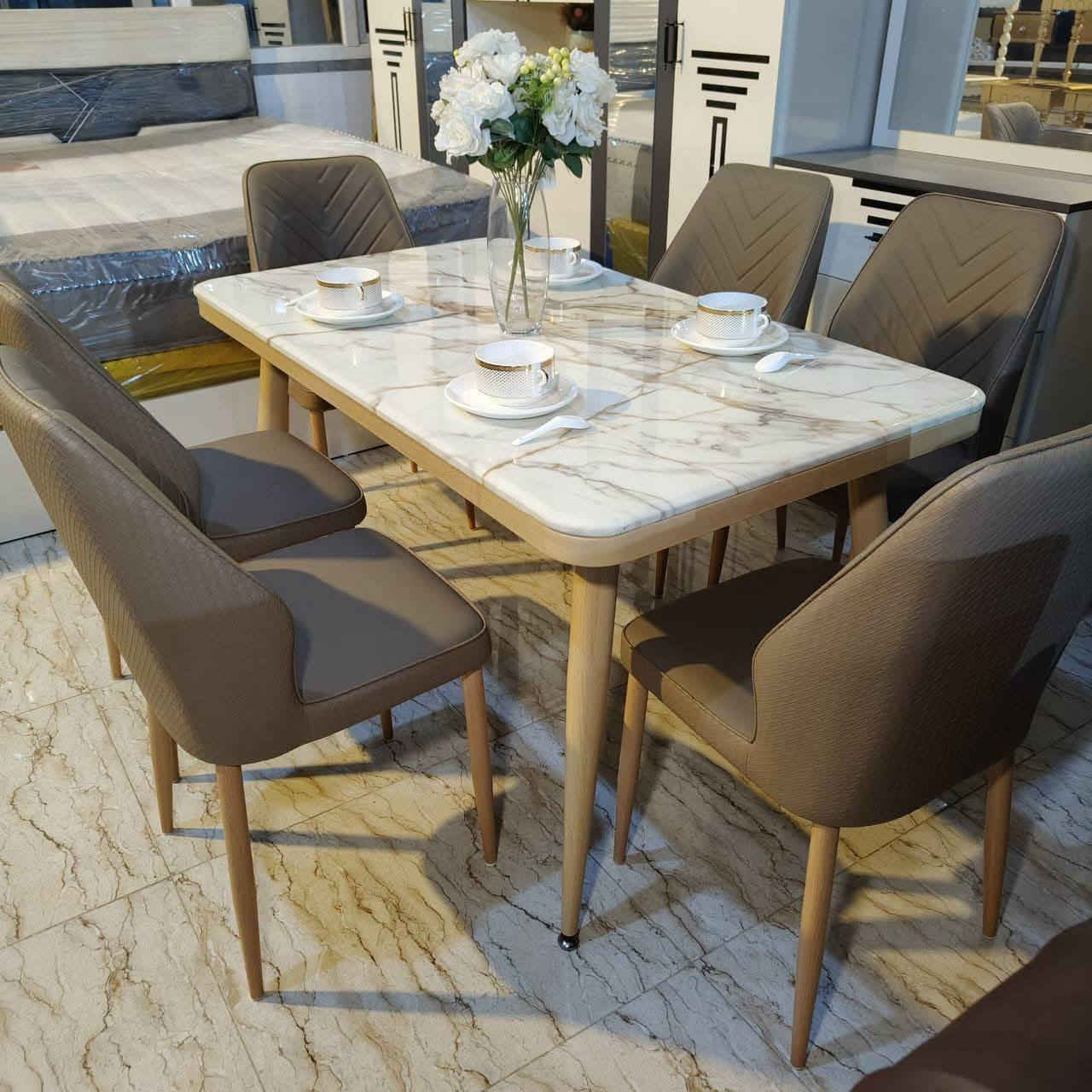 #تخفيضات_كبيرة 💫💫💫💫
ميز طعام شطرنج بمواصفات راقية جدا
ميز طعام بمواصفات راقية
طاولة مرمر ناعم وأنيق
، وياها 6 كراسي مريحة بتصميم عصري،
والأرجل؟ حديد ثابت وقوي،
ينطي استقرار وأناقة بنفس الوقت.
____
 ميترو جوزي ميز💥
 طعام 6 و4 كرسي💥
خشب ماليزي ضد الماء💥
 وايضا الحرارة جوده عاليه 💥
الأصلي درجة اولى يتحمل اوزان ثقيله 💐
للحجز ولاستفسار مراسله الصفحه💐
🚛🚛🚛
_
ميز طعام سلايت السطح زجاج
الأرجل حديد طلاء ثابت
 قوي درجة اولى
 يتحمل اوزان ثقيله
 للحجز ولاستفسار مراسله الصفحه 💕
للاستفسار يمكنك مراسلتنا
📞📞📞📞📞📞
على الواتساب ***********
🚛🚛🚛🚛🚛
تتوفر لدينا خدمة توصيل
 كافه محافظات العراق
