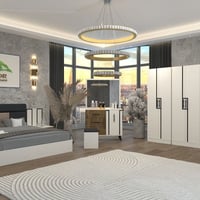 موديلات ٧ قطع عليهن عرض  كنتور + ملحق ٨ ابواب ( ٣ متر) سرير ثابت ١٨٠ ف...