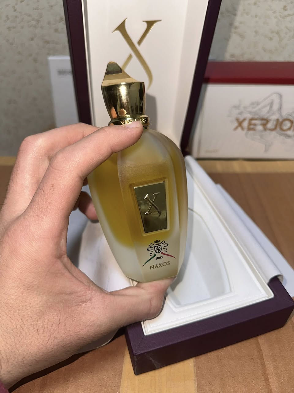 السلام عليكم 
#مزاد
Xerjoff Naxos 
اصدار ٢٠٢٢ 🔥🔥

حال: مستخدم رشات فقط

نفتح المزاد90$

المرافعة 5$ او 10$

ينتهي المزاد بالوصول للسعر المطلوب
يلغى المزاد ما لم يصل للسعر المطلوب✅

التوفيق للجميع


**إذا كنت صاحب هذا الإعلان وتريد حذفه لأي سبب، رجاءا أرسل رسالة إلى الدعم الفني**