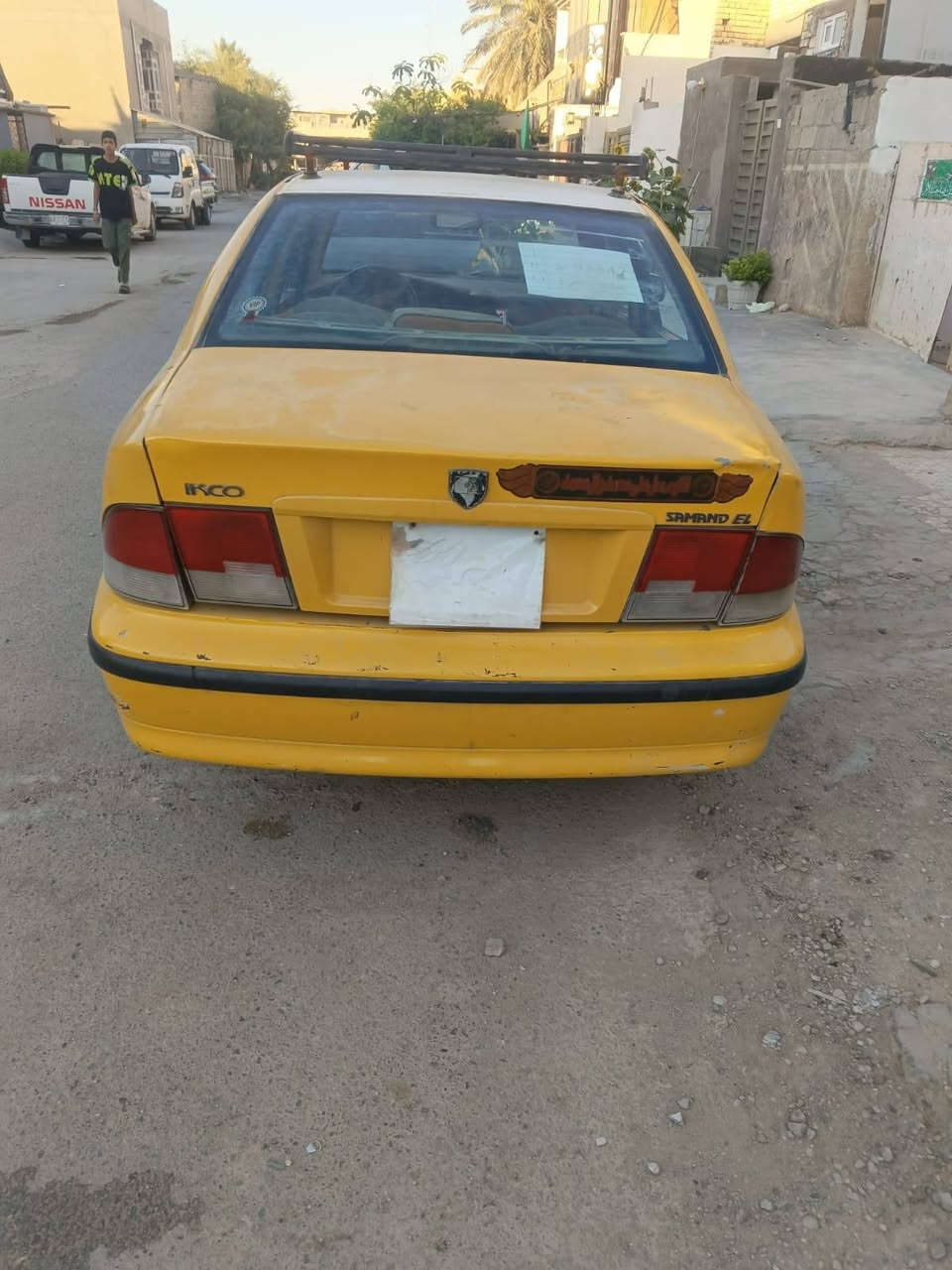 السلام عليكم سياره سمند ١١ سنويه جديده ارقام انكليزي بغداد تحويل مباشر أرقامها طالعه كير محرك خير من الله سعرها ٢٤ /*********** بيهه مجال
