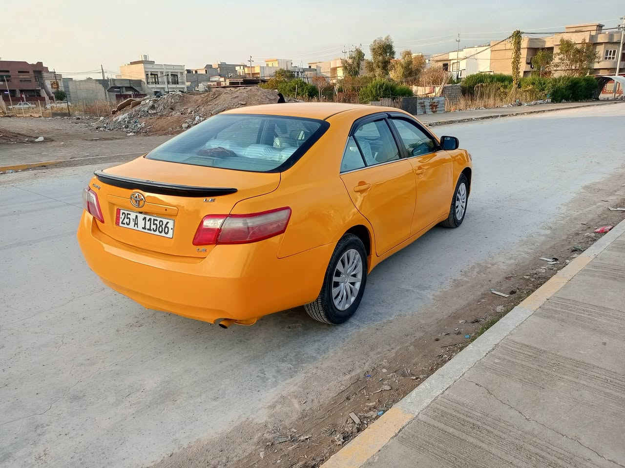 السلام عليكم تويوتا كامري موديل 2007 رقم كركوك دولي سنويه لل 27 شرط الوكاله والتحويل سياره بشرط بدون ضربه قويه بدون گص محرك گير صدر تايرات كله بشرط تبريد تدفئه كله شغال حجم المكينه 2400 للبيع او المراوسه حسب القناعه
السعر 68 وبيها مجال بسيط للشراي
العنوان كركوك 
رقم الهاتف***********
