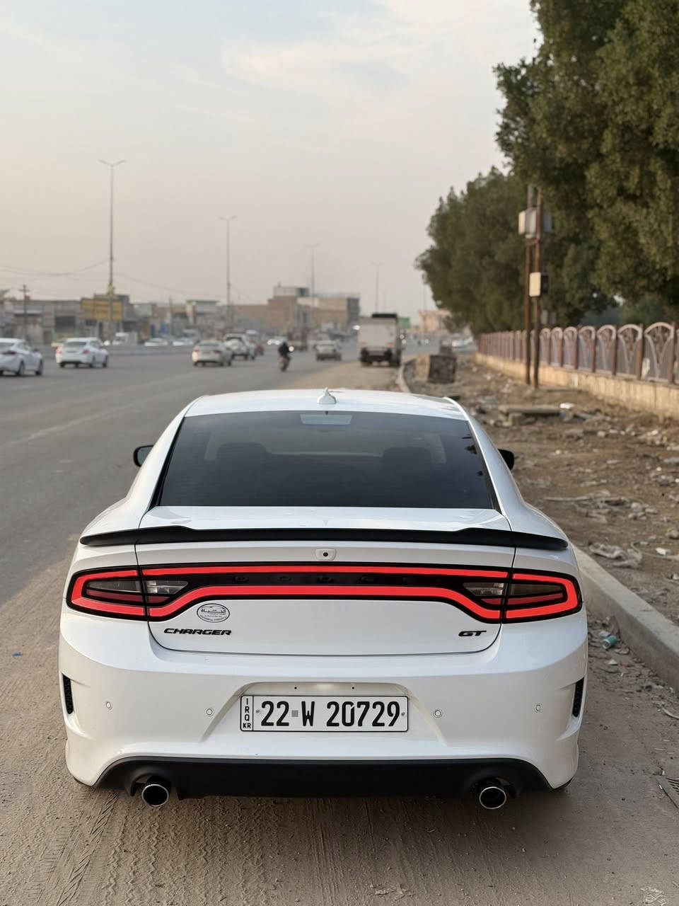 🤍دوج جارجر (GT)الاصدار الأخير🤍
الموديل 2023 اصل 
اللون ابيض 🤍
المسافة المقطوعة 18 mi فقط وضع الوكالة 
حجم المحرك (3600)
حادث السيارة فقط بنيد تبديل 
مواصفات السيارة (GT) بلاك ادشن 
كامرة خلفية دوارة HD
لايتات زنون وكالة 
تشغيل عن بعد 
كشنات حضن مع تحكم كهرباء 
حساس خلفي 
بلوجكترات زنون لد امامي 
شاشة كبيرة مع نضام GPS
مري جانبية هيتر مع عاكس الضوء
نضام USB كامل 
تبريد قطعتين 
بصمة ابواب 
مكاني حله شارع 60 
الاستفار الاتصل ***********
السعر (خاص)
