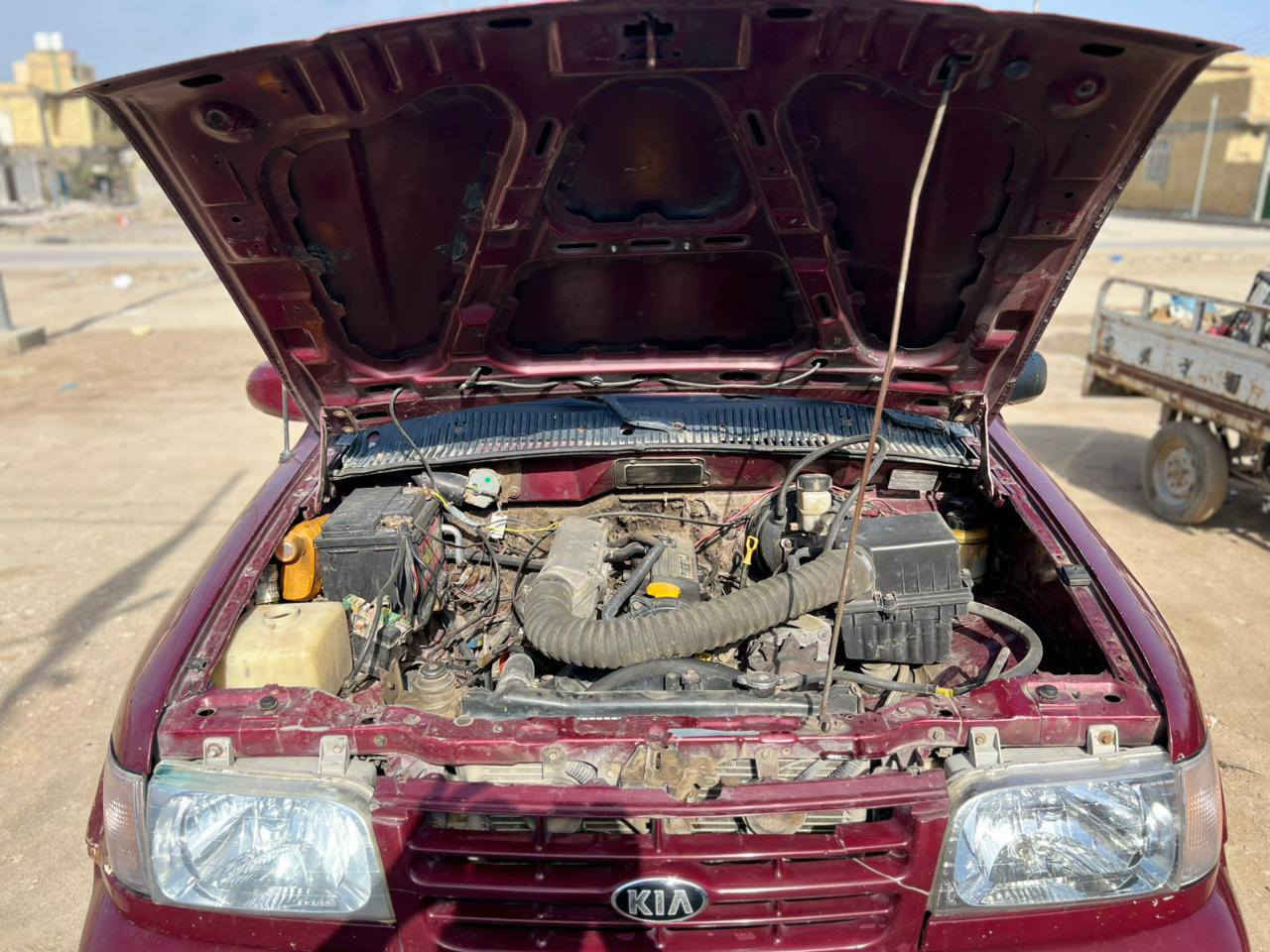 سلام عليكم  كيه سبورتج موديل 1995سياره محوره مكينه كاز كيره وتماتيك سياره جاهزه من كلشي  تواير جدد مكينه جديده كير جديد سياره جاهزه مكانه سياره   ناصريه  رقم سياره نكليزي  رقم الهاتف  *********** سعر 45
