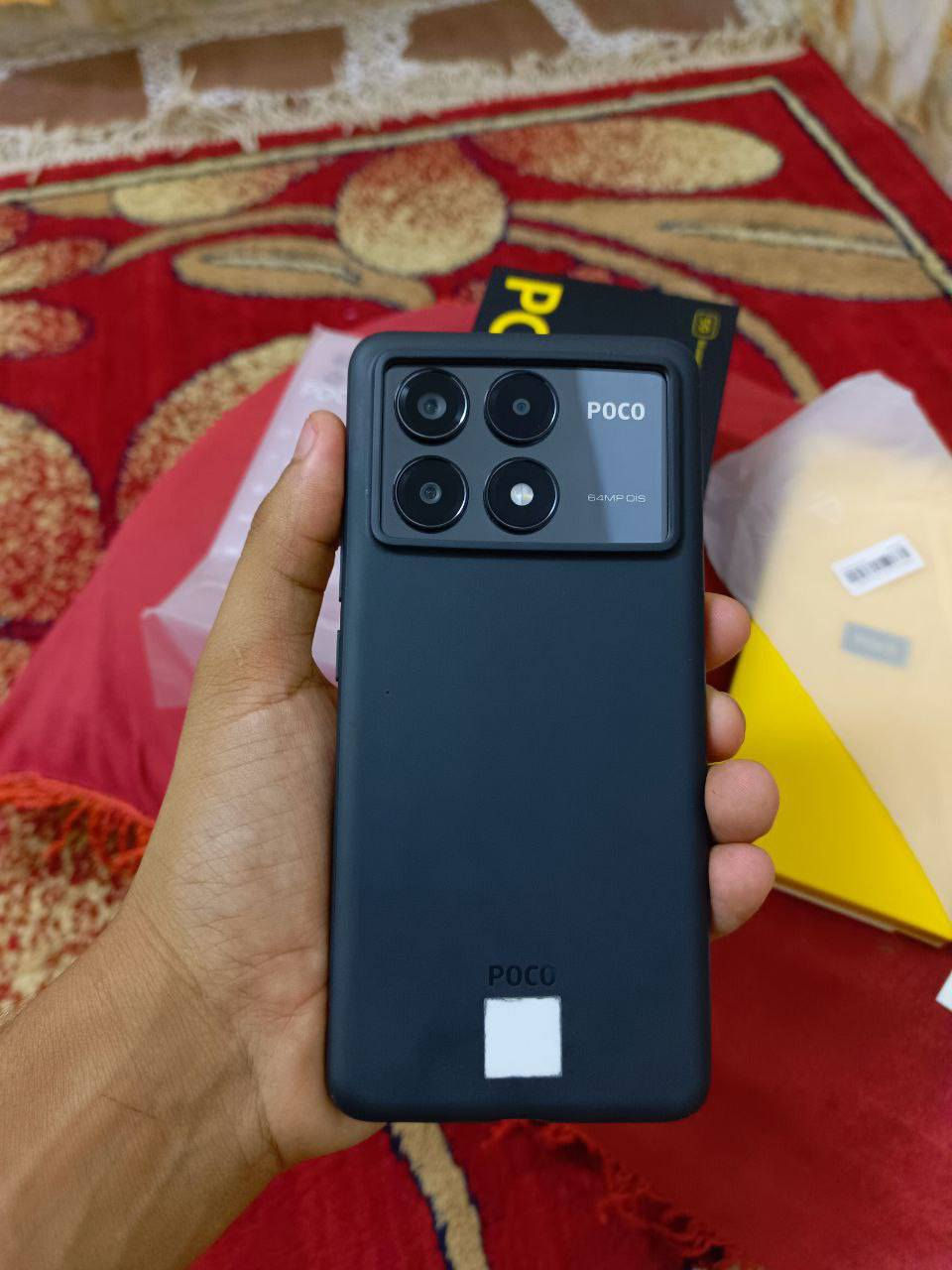 السلام عليكم
جهاز للبيع وللمراوس بجهاز سامسونك a54 او هونر ،، اسم الجهاز بوكو x6 pro 5g جهاز استخدام قليل ماخذه جديد من الشركه وع ايدي ذاكره512 معالج 8300 وحش بالالعاب 120 فريم شاحنه 67W يدعم الشحن السريع بطاريه 5000 ومواصفاته الباقيه معروفه السعر 330 قفل مكاني قضاء النصر  الشراي يتواصل وياي خاص رجائاً لحد يعلق من كيفه وتكسرون بحلالي


**إذا كنت صاحب هذا الإعلان وتريد حذفه لأي سبب، رجاءا أرسل رسالة إلى الدعم الفني**