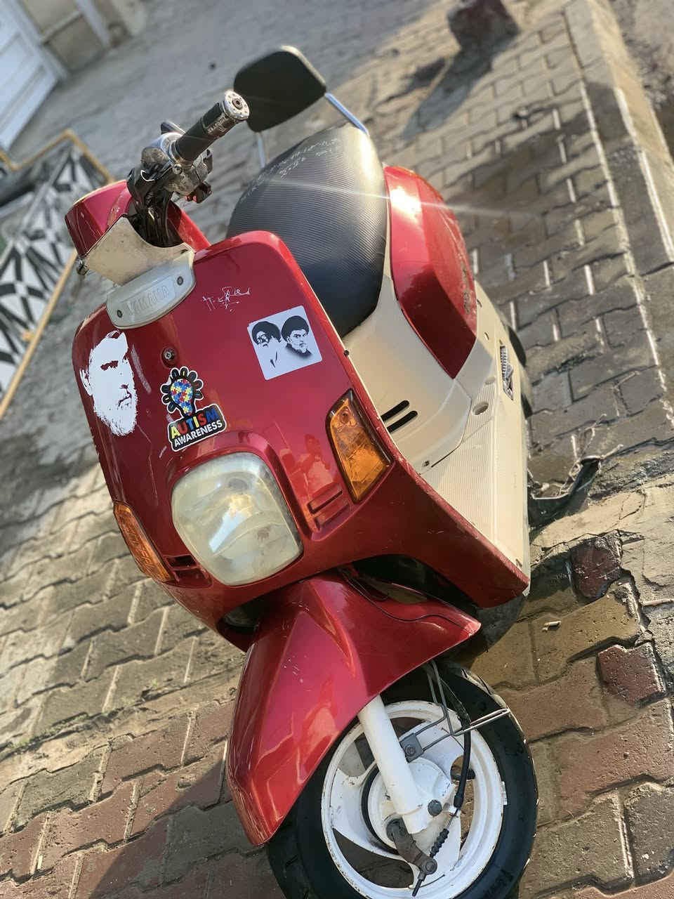 متاح دراجه بوليس اخت الرمبه جيب مصلح وشوفه نظيفه ما خاص على الرقم ‭
‭٠٧٧٣ ٨٥٣ ٦٨٨٩‬ مكاني هوره قرب جامع أبو الفضل (ع)
