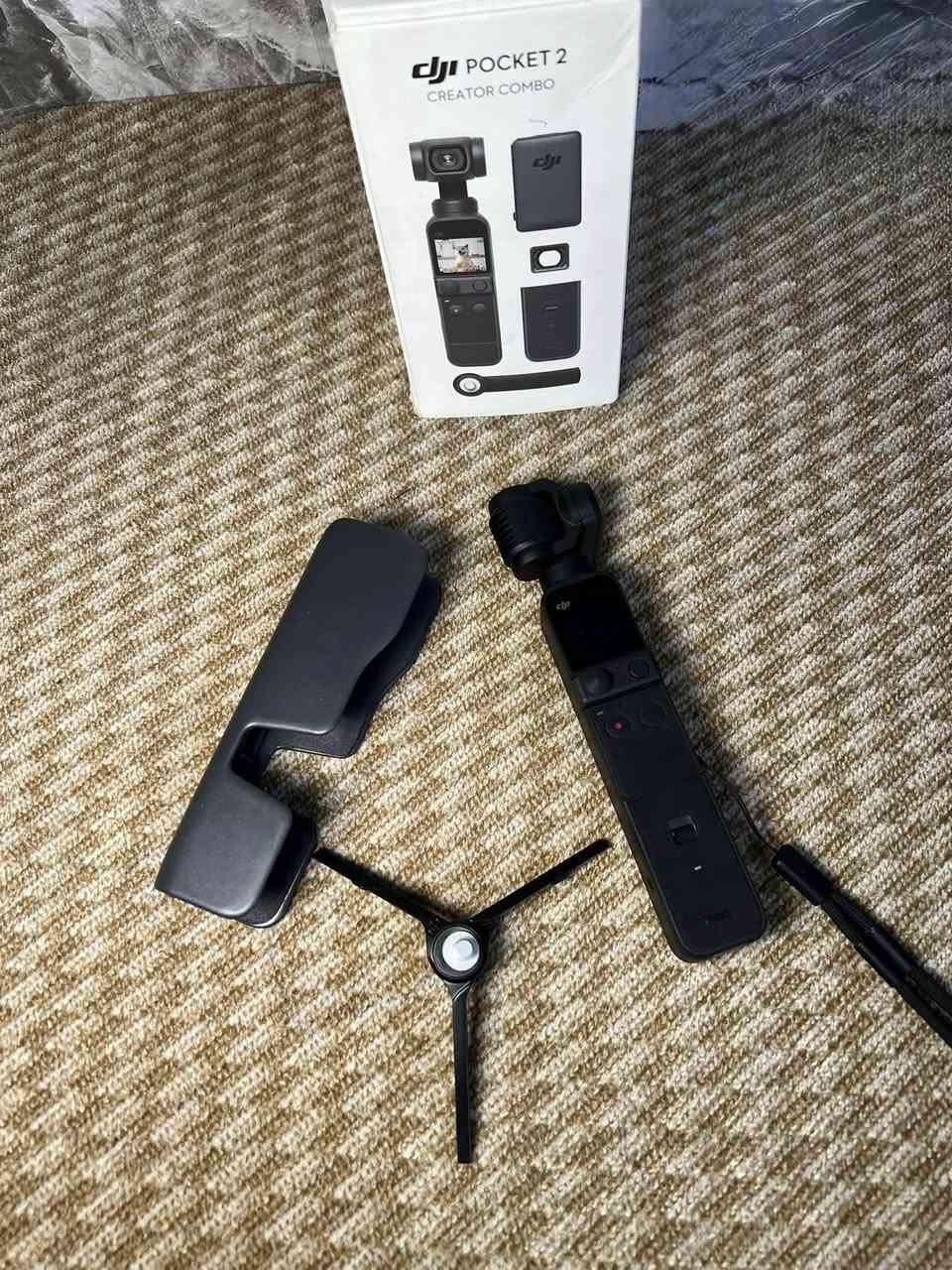 Dji osmo pocket 2 comboالسلام عليكم
مستخدم نضيف كلش وياه رام اصلي هديه 

مايك Dji مع الفلتر وستان وحافظه وادبترات تايب سي وايفون وباور بنك مال الكامره السعر فقط 375 الف 

***********
