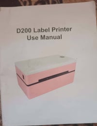 طابعة D200 • جديدة • مع ملحقات