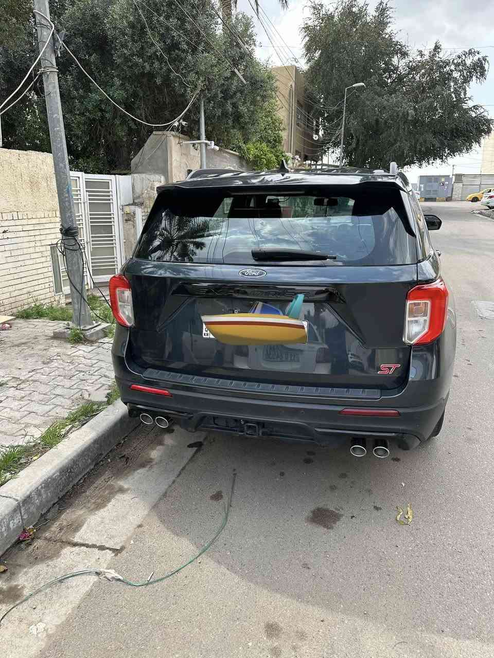 فورد اكسبلور st 23
مواصفات معروفه فول تحكمات جلد سلايد والي سايق st يعرفها 
بالاظافه إلى كاميره مراقبه تصوير وتسجيل داخل وخارج السياره 
السياره مغلفه بالكامل ppf
وارد أمريكي كلين تايتل حادثها سرقة كشنات فقط 
رقم أربيل جديد سنويه جديده 
السعر 345 ورقه 
موجود واتس ***********
