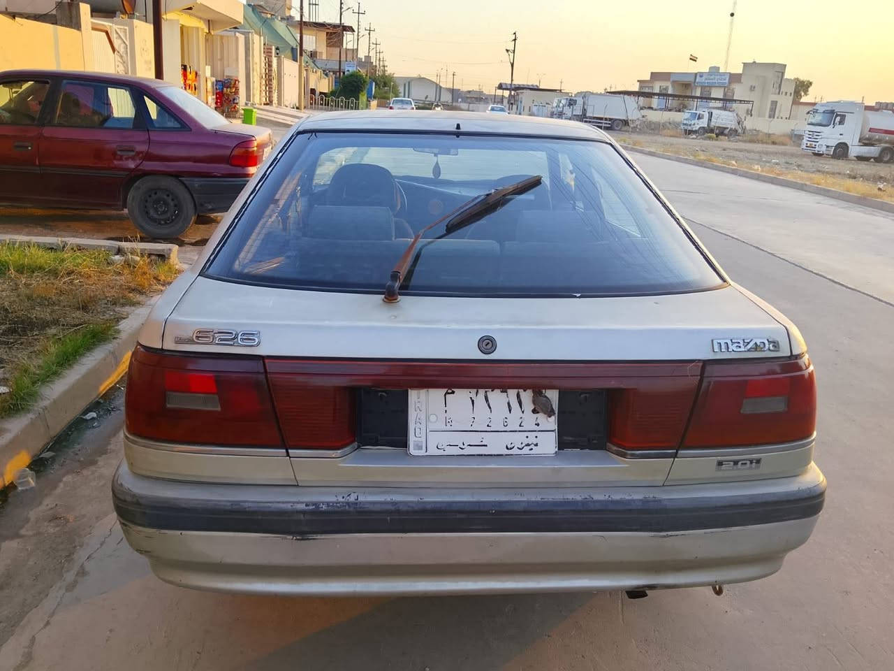 مازدا موديل 88 سنوية باسم صاحبها الشرعي + كابون بانزين سيارة جاهزة ونظيفة ومرتبة  السعر 28
 مكاني الموصل 
للتواصل  ***********

