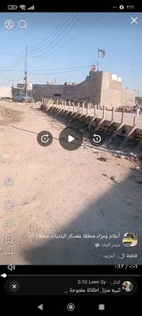 قطعة للبيع المساحة 100متر بسعر 15 مليون وبيها مجال للطيبين الضباط الثا...