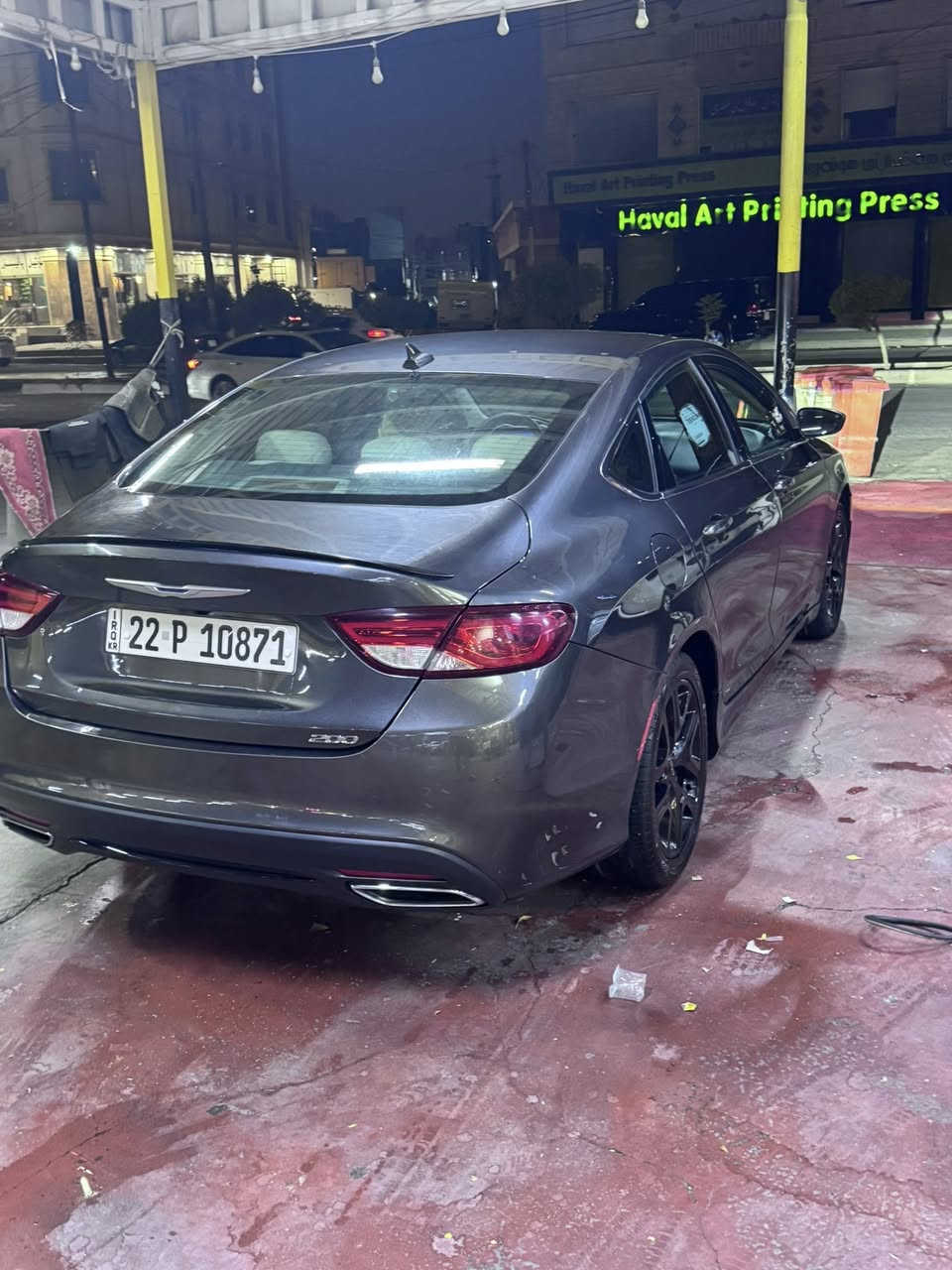 السلام عليكم
خير الكلام ما قل ودل

للبيع فقط كرايسلر سي 200 /2016 اربيل بأسمي

السعر 125 ورقة وبيها مجال بسيط حك الجية

كلين بدون حادث ماشية 127 الف ميل

السونار داخل المنشور

فول مواصفات ميحتاج اشرح 

ترايك الكرة الارضية

مكاني بغداد البياع الشرطة الخامسة

وتساب ***********
