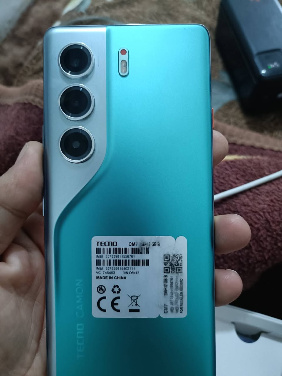 كامون 40 برو 5G
ذاكره 256.. رام 12
نظيف لدرجه الجديد 
ملحقات كاملة 
قفل 245 شامل توصيل
سعر #ثابت بدون عملة 
رد #خاص فقط او واتس ***********
بيع فقط
