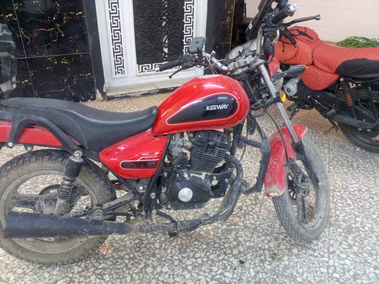 سلام عليكم دراجات كيوي موديل 25  مرقم ربيل تحويل ثاني يوم المكان مدينه الصدر قطاع 8)***********
