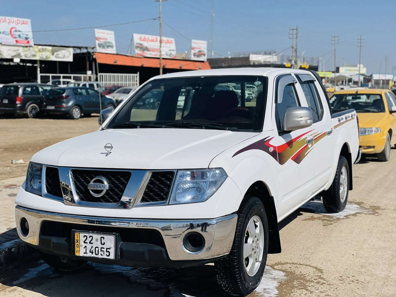 سلام عليكم البيع نيفاره 
موديل 2012
رقم اربيل اكليزي 
كير اتماتيك 
محرك جديد صدر 
جديد  
تبريد ذلج 
عنوان واسط صويره 
رقم موبايل ***********
***********
