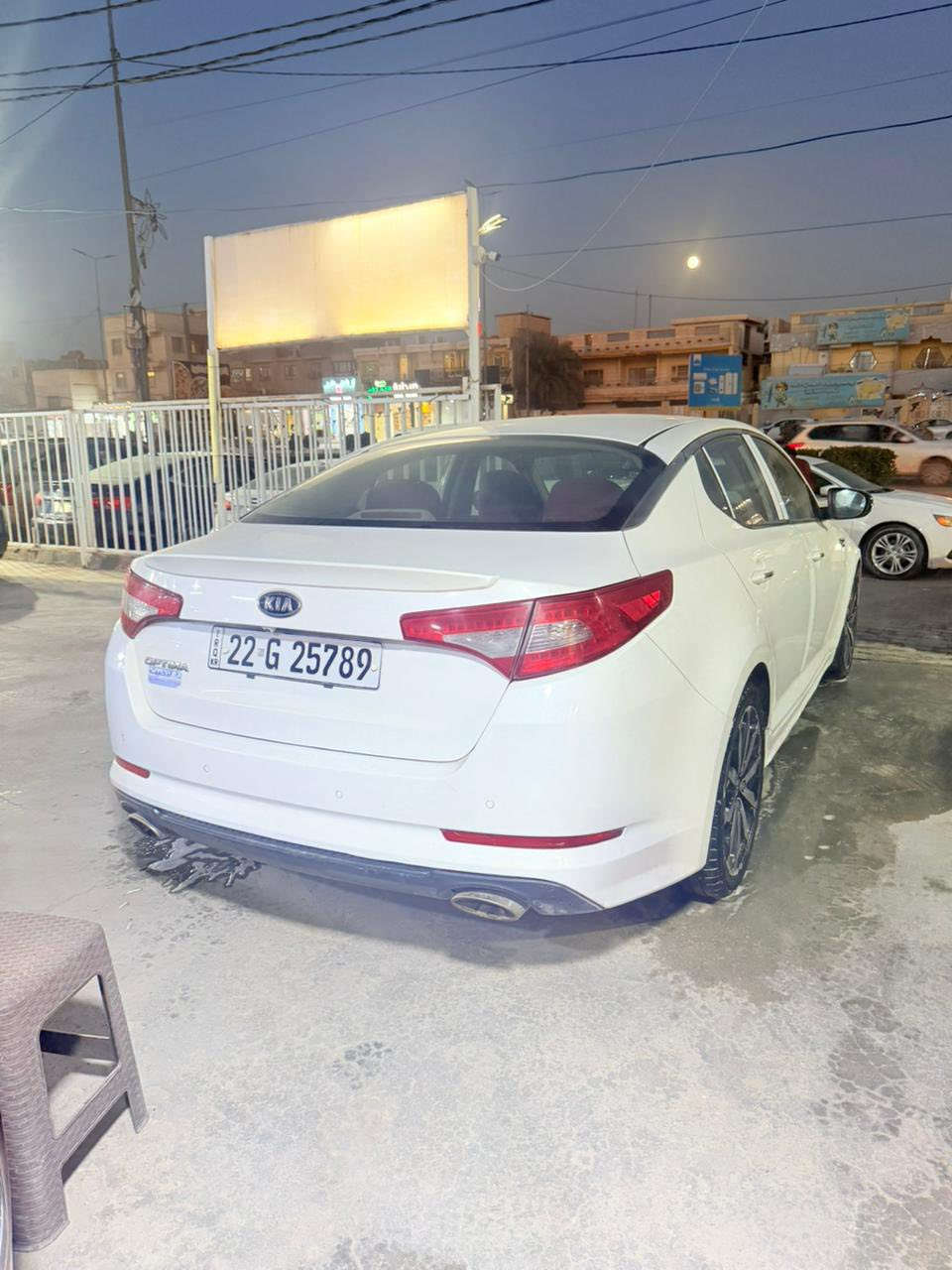 سلام عليكم 
كيا أوبتما ٢٠١٢ 
خليجي كفاله عامه 
رقم أربيل مداور ثاني يوم سياره جاهزه  

العنوان // السماوه حي الحسين لاربع سايدات
#معرض برج العرب التجاره السيارات
لاتصال// 
***********
***********
