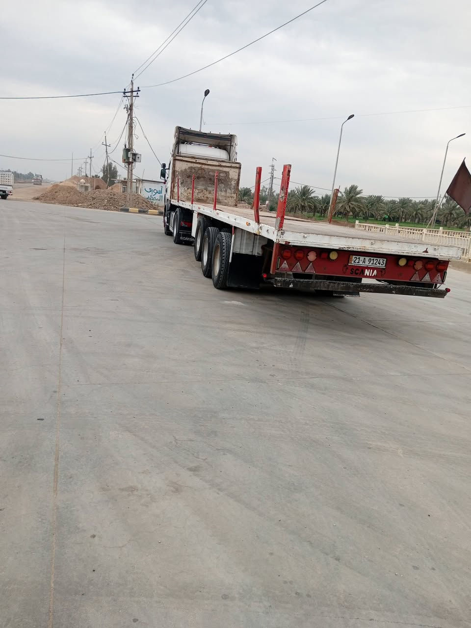 سلامو عليكم سكانيه موديل ٢٠٠٥ كفاله عامه راس وعربانه مكينه انجكشن عربان مزوج رقم سليمانيه دولي شرط تحويل سعر (٢٥٥(وبيه مجال /***********
