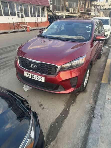 السلام عليكم
للبيع كيا سورنتو 

موديل 2020

مكينه 2400

مكينه وكير ما مفتوحه 

وارد امريكي 

مواصفات نص فول

7راكب 

حداديه جديده 

تخم تاير 

كله جديد مال جناي 

السعر 175

 بيها مجال بسيط 

العنوان بغداد الكريعات 

الاستفسار ***********
