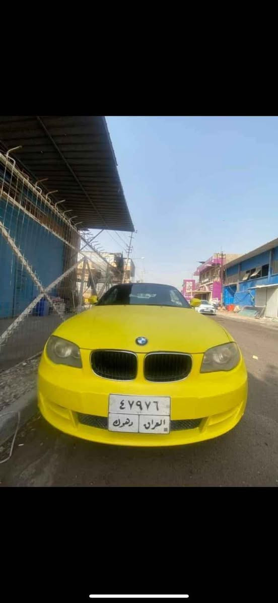 اسمها 128i 
2011 
محرك n52 
مصبوغة حزام 
رقم دهوك 
كير عادي  ٧ نمر
التواصل خاص 
رقم *********** بغداد, العراق
