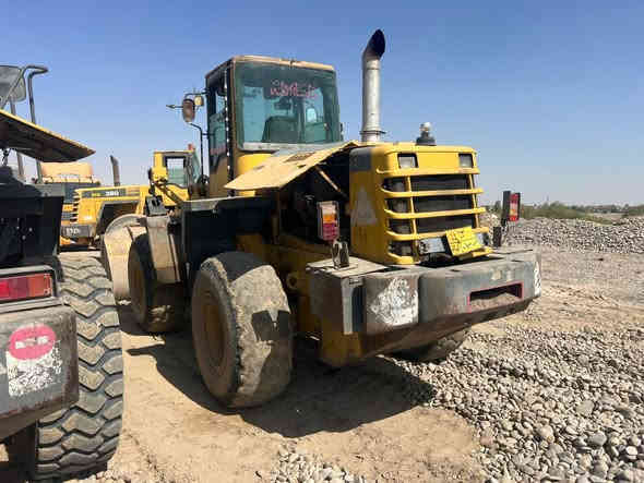 السلام عليكم شفل كاموتسو حجم320 نضيف بي مضخه بيه ضعف بس كله جديد صينين جديد تايرات نص عمر الموديل98محرك جديد السعر120 بي مجال هاذه ارقامي ***********
