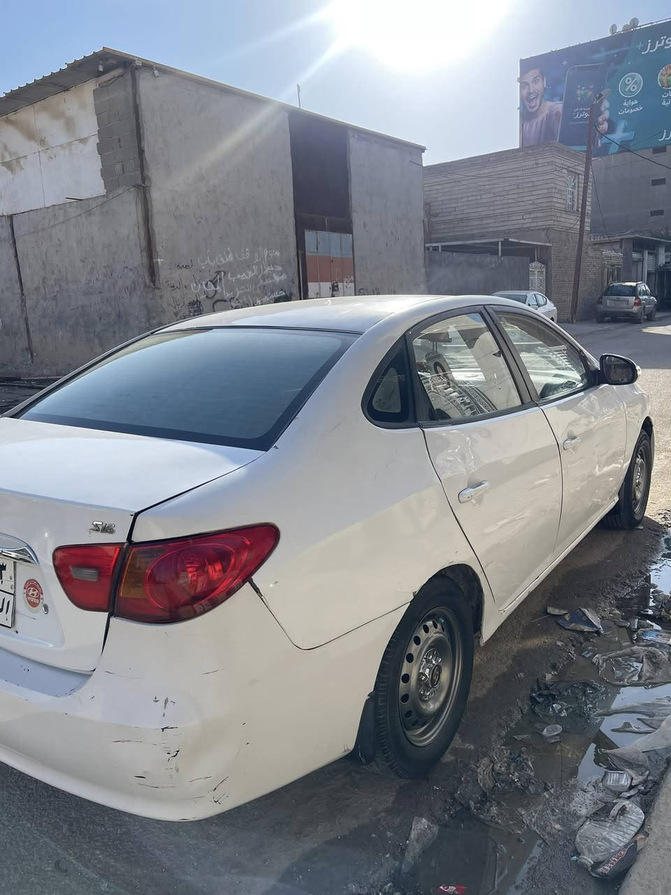 السلام عليكم عندي النترا 2011 اربيل سنويه ساقطه مصبوغه عام لبيع مكاني النجف سعرها 80 وبيها مجال 
***********
