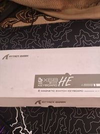 كيبورد نوع  Attack Shark X68 HE مغناطيسي وماوس نوع steeiseries AEROX 3...