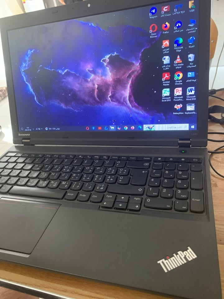 السلام عليكم
حاسبه Lenovo ThinkPadL540
نضافه99‎%‎
جميع ملحقات موجوده ماوس شاحنه جنطتها 
فول ذاكره ذاكره داخليه تدعم كلشي 
نضيفه كلش 
سعرها 175 وبيها مجال حك جيه واتساب
***********
