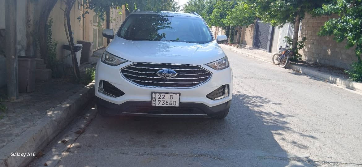 فۆرد ئیدج ٢٠١٩ ئێس ئی ئێڵ
Ford edge sel 2019
فول فول تەنها پانۆراما نیە
بێ بۆیاخ  و بێ سارد و بێ پارچەی گۆڕاو 
دەبڵ ئەکسل
کوشن چەرم
ناو زەرد بیلادی شەریکەیە 
دوو کوشتنی پێشەوە هیتەر و کارەبایی .
مەکینە ٢٠ تۆربۆی چوار بستۆنە
هەر چوار دەرگای لەمسە
هەرچوار ئاوێنەکە حاسەیە
گێڕ ماوس ( ڤۆلیوم )
بڕێک بەسمە
٤ تایەی تازەیە
تازە ڕۆنی مەکینەو ڕۆنی هایدرۆلیکی گێڕ گۆڕاوە
سەنەوی 2031
هەموو ئێرباگەکانی شەریکەن
هەموو گڵۆپەکانی پێش و پشتی شەریکەن
شاشەی sync 3.4 فول فول ئەبدەیتە
نەخشەی عێراق و هەرێمی کوردستان بە فول کوالێتی بە android auto و apple play
ئۆتۆ ستۆپ و ئۆتۆ ستارت
تازە پاتری بۆ دانراوە 
هەرچوار دەوری ڕاداری شەریکەیە
دوو ئاوێنەکەی ڕاداری شەریکەیە 
ڕەقەمی شانسی
2FMPK4J98KBB49248

*********** فایبەر - واتساب 
*********** حلبجة, السليمانية
