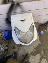 قطع موتوسيكل • طقم كامل • كفر فحل أبيض