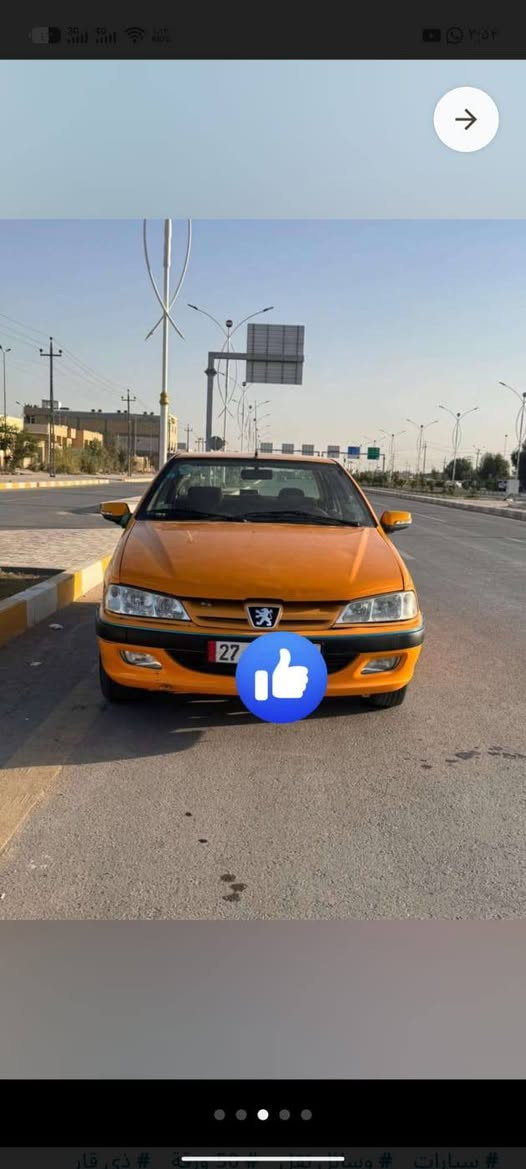 السلام عليكم بيجو بارص 2018كير مكينه خير من الله رقم ذيقار مكان سياره بغداد حادثهة بس بنيد طاير فقط سعر 58وبيهة مجال ***********
