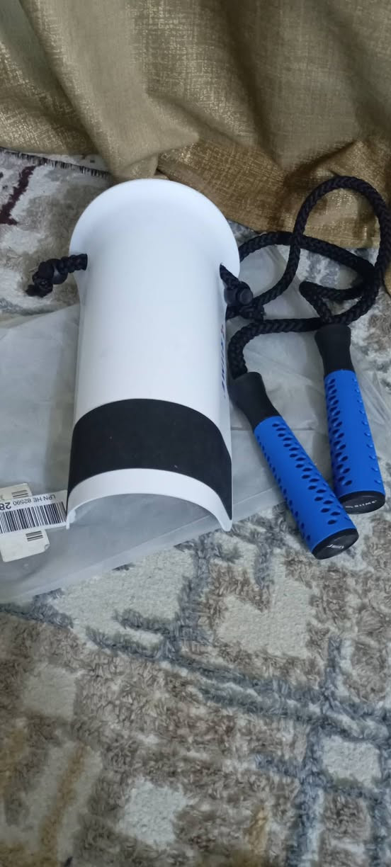 كلهن بـ١٥ الف توصيل ٥ الاف .
١-جهاز رياضة يدوي متعدد الحركات .
٢-قناع سباحه .
٣- مساعد للبس الجواريب ابحث عنه بالكوكل .
٤-مسند ركبه .
٥- مقوي قبضة  اليد .


**إذا كنت صاحب هذا الإعلان وتريد حذفه لأي سبب، رجاءا أرسل رسالة إلى الدعم الفني**