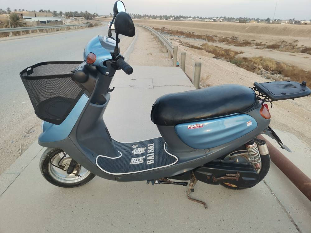 دراجة ام السلة ياباني للبيع..
مكينة ناعمة او صافية شغاله نكره سلف او هندر نهضه او تسارع ممتازة اكسل مابي صوت بريكات اماميه او خلفيه شاصي نظيف ستانة عالية او جانبية كهربائيات كلهه شغاله  قفل الجنطة شغال كفرات بلادية او نضيفة لون بحري سعرهه ٥٠٠ بيهه مجال مكاني بابل المسيب ***********.
