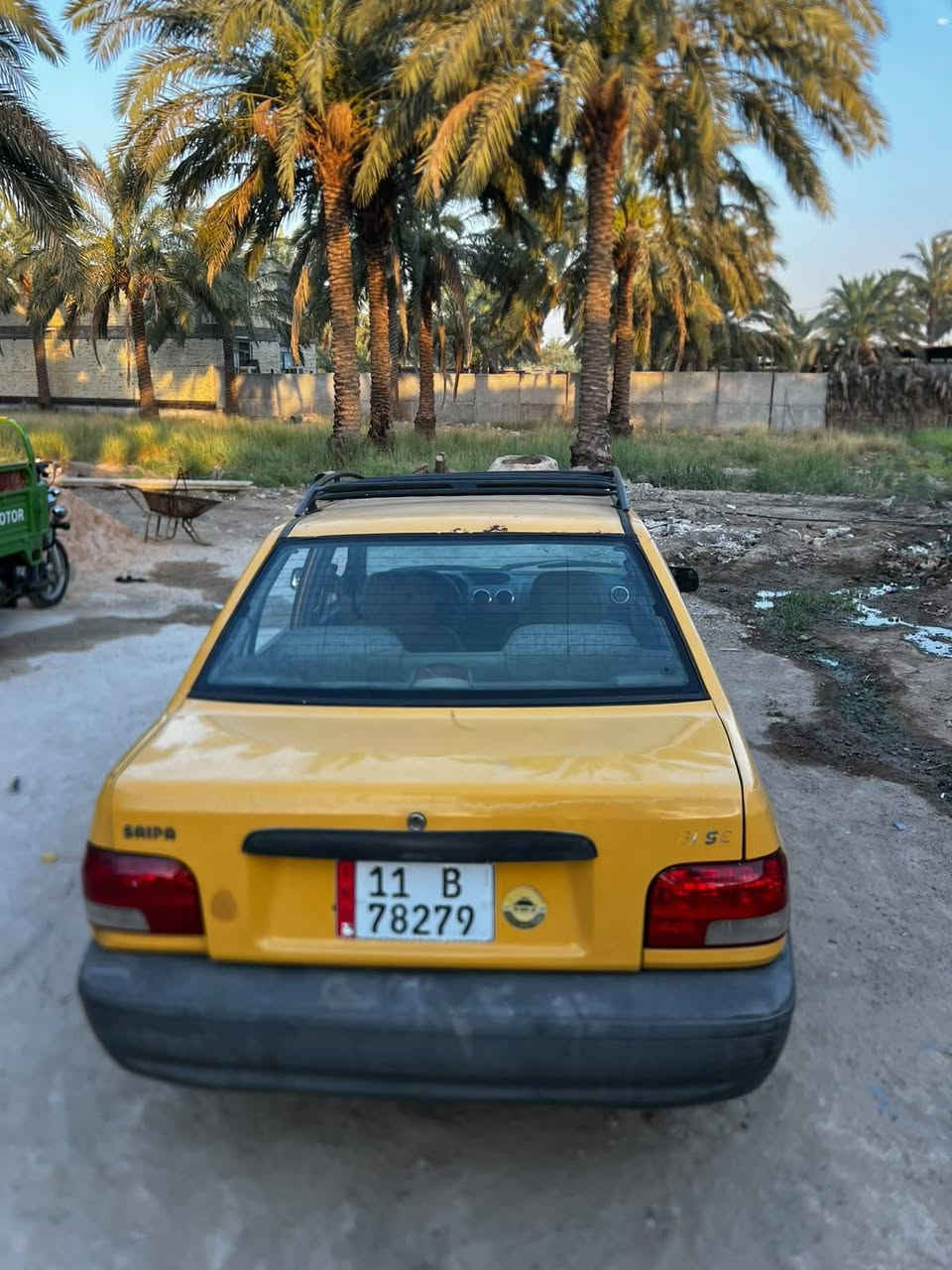 سلام عليكم سايبا للبيع رقم نكليزي مصفره غرامات كشره نضيف مكينه وكير نضيفه شواصي معمره تبريد شغال شاشه سياره جاهزه كبل للشارع السعر 24بيها مجال مكاني الشلعه السلاميا***********
