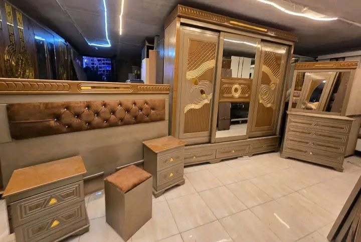 🌷🌷🌷#عرووضنا_المميزي_لمدة24ساعة🌷👌
 #غرفةنوم_مع_فرشة_هددددية+#مجلس_عربي🥰
#بسسس6مليون_و750الف_فقط_لاغيرررر🥰🥰🥰
#للحجز_وتس_اواتصال_0931882167📞
🔥👈 احدث واجمل تصاميم غرفة النوم خشب لمايكا 14مم بلكااامل👍🏼
#الغرفة_مؤلفة_من..😉
1️⃣#خزانة 6 ابواب فتح220 _217 _
2️⃣ #تخت مجوز صندوق،160×200☺️
 3️⃣#بيرو مراي 4دروج_وتابورية واقفة مقطعة رفوف
4️⃣ #كمديناات عدد 2
 5️⃣شازلونة لتخت بأحدث تصميم صندوق
6️⃣الغرفة نوم خشب  #ميلامين سماكة 14
🚛يوجد توصيل وتركيب
🌹🌹🌹🌹
#مجلس_عربي😘
 #عرض_خاص👑#بس_من_عنا_بسعر_الجملة🎉⬇ #اجمل_الموديلات_واروع_التصاميم_العصرية ??🌹
#الكثير_من_لموديلات👈👑#مد_عربي_مميز 👑
يتألف من اربع اسفنجات ضغط جيد واربع مساند  بموديل  مميز  واربع ضهريات سماكة الاسفنج 12سم 😍سفنج جيد
طول الاسفنجة 180 عرض 63
اسفنج جيد
😍وجه  شانيل سحاب بينفك لسهولة الغسيل 
🎉🎉🎉🎉🎉


**إذا كنت صاحب هذا الإعلان وتريد حذفه لأي سبب، رجاءا أرسل رسالة إلى الدعم الفني**