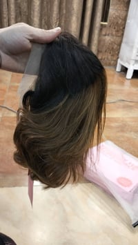 باروكة شعر طبيعي • ضمان مدى الحياة • توصيل لجميع المحافظات