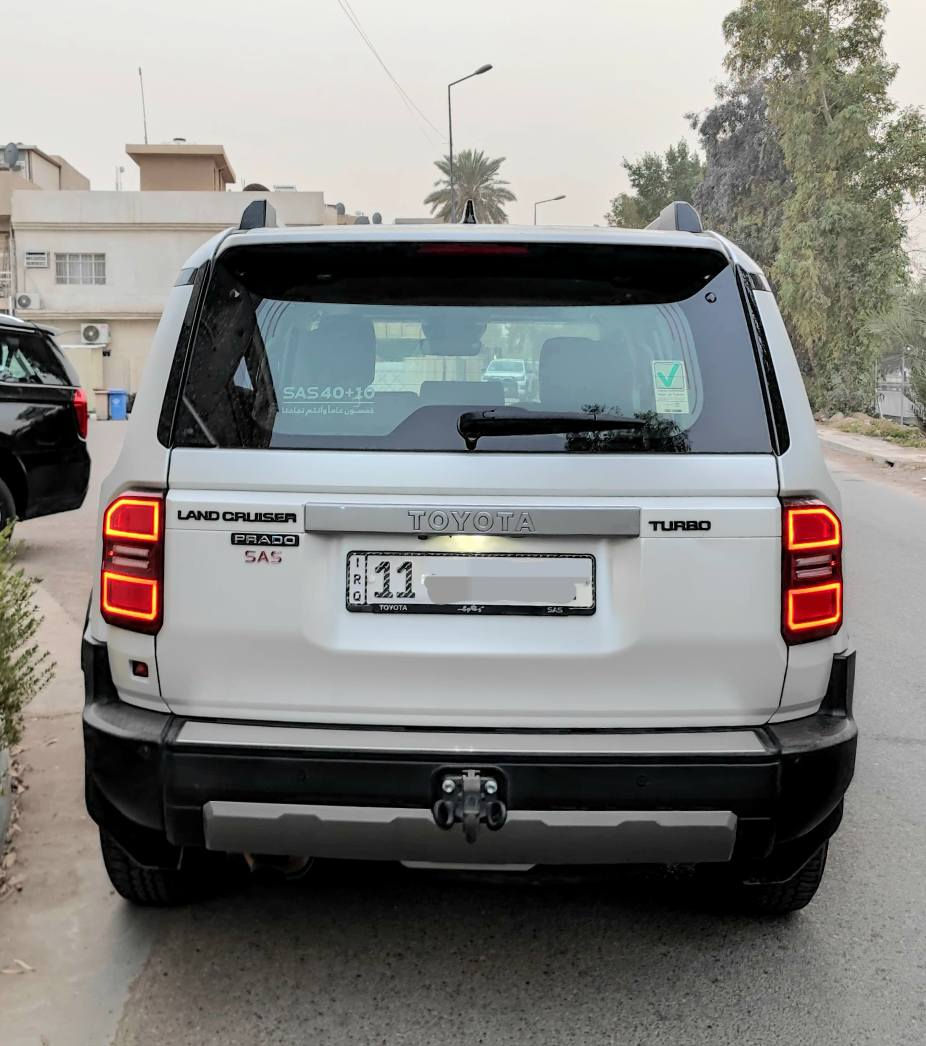 سلام عليكم .... اخوان عندي برادو 2024 ضمان شركة ساز فئة R3  رقم بغداد بأسمي وتحويل مباشر السياره جديده جداد جدا وبحالة الوكاله يعني مكفوله حتى من الشخط ... السياره مغلفه بالكامل وماشيه 25 الف وسعرها 48300$ وممكن مراوس واي استفسار هذا رقمي ***********
مواصفاته
سلايد
كشنات جلد 
باب خلفي كهرباء 
رادار امامي
شاشه اندرويد كبيره
 
كشن كهرباء
لايت زنون 
ثلاجه 
فور ويل 
هاند بريك بصمه 
ثلاجه 
مري شفط بغداد, العراق
