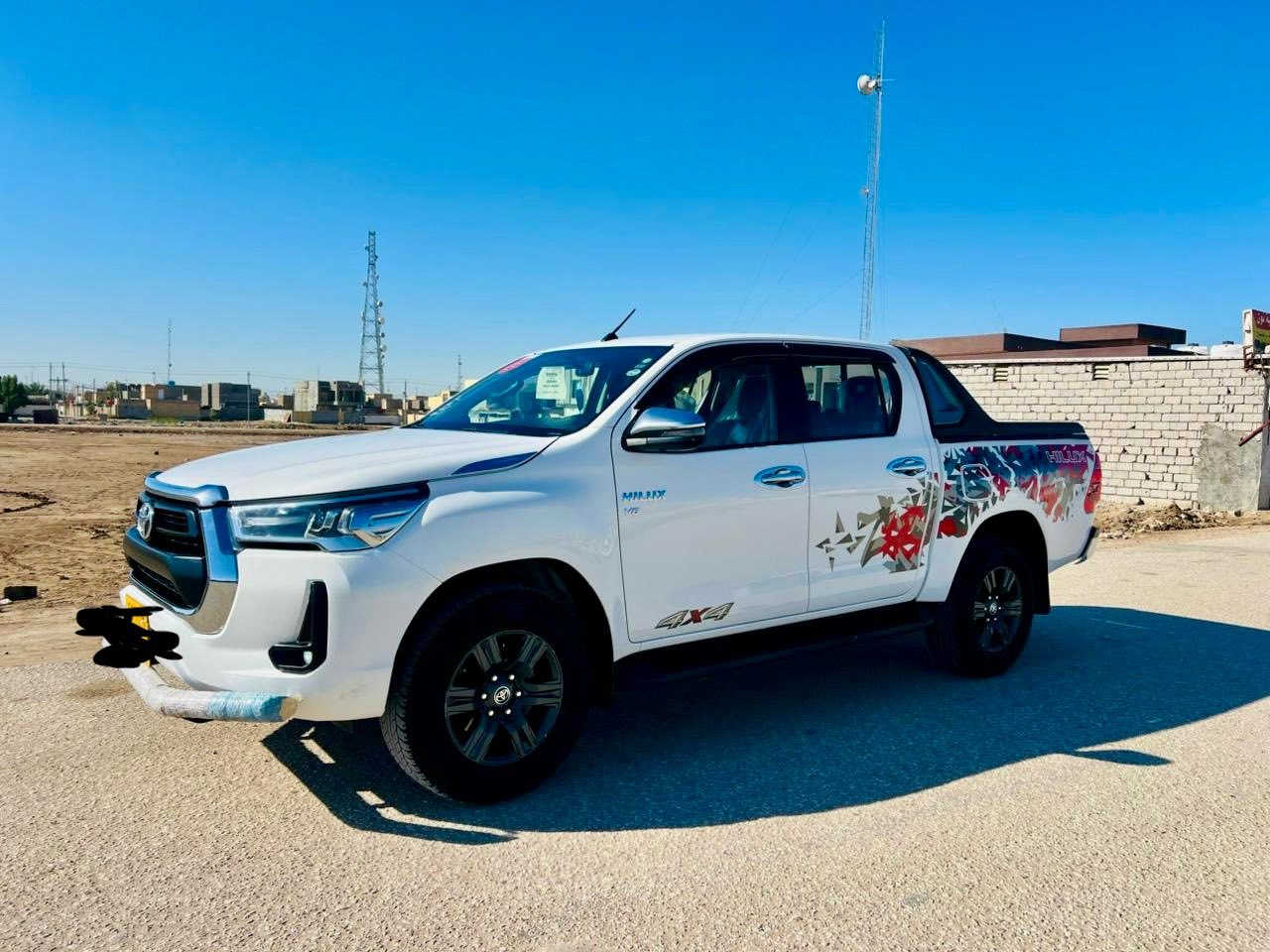 تيوتا هايلوكس تي اردي فور ويل 2022سياره جديده مكفوله من الضربة والتبديل محرك 6سلندر فول موصفات بصمه تبريد كشنات شاحن بنيد جكات مثبت سرعه رقم أربيل تريد تحويل تريد وكالة السعر 328وبيه مجال للشراي استفسار اتصال 📞 
***********
***********
