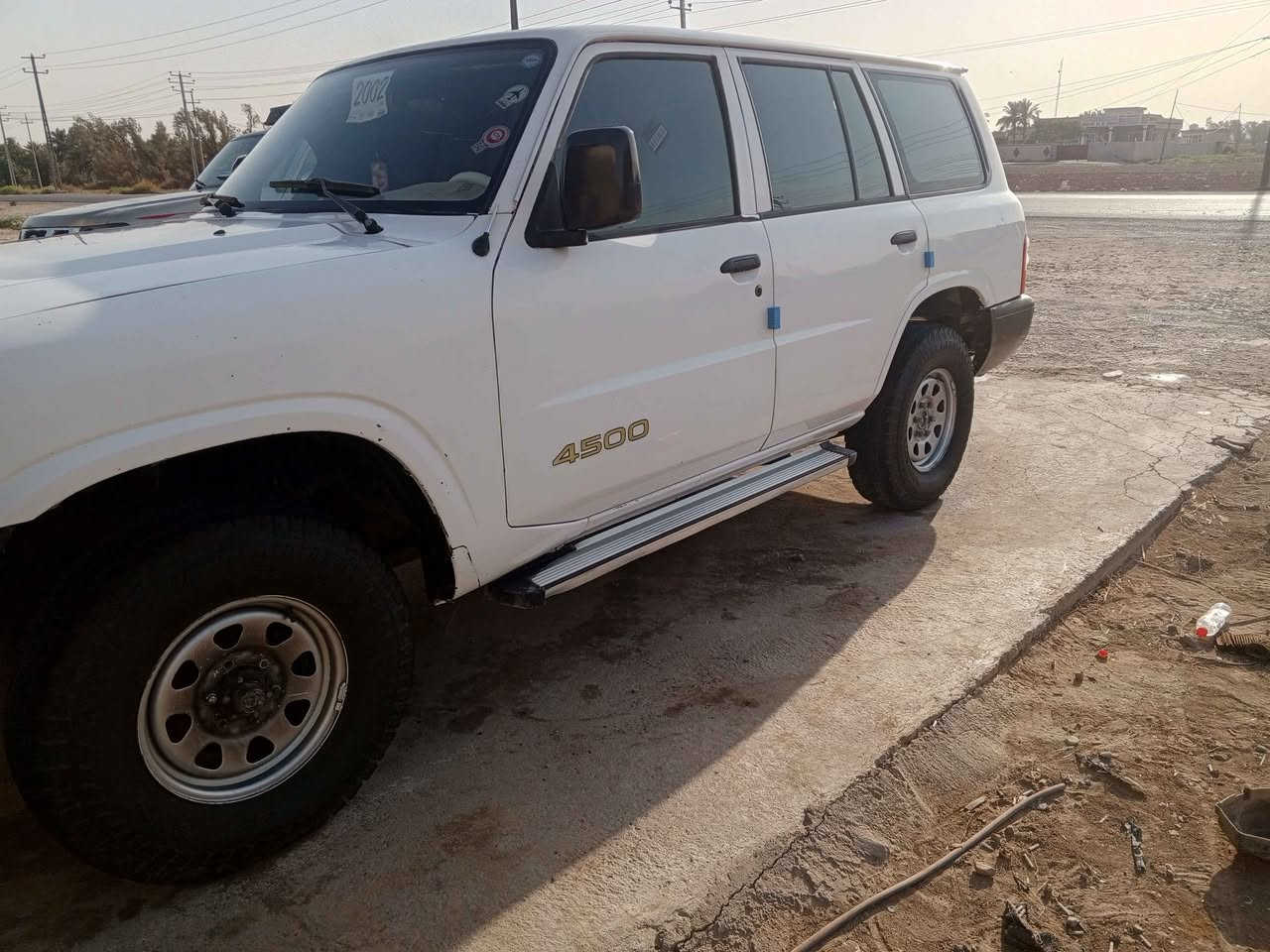 السلام عليكم نيسان باترول 2002 بيع او مراوس سيارة جاهزة مابيهة نقص تبريد ثلج منضومة غاز باسمي السعر 90وبيهة مجال *********** بغداد, العراق

