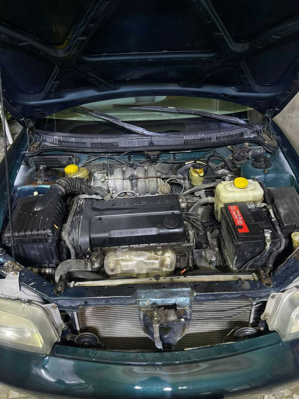 السلام عليكم دايو نوبيرا موديل ١٩٩٨رقم القادسية محرك گير حداديه نضيفه غرفه نضيفه تبريده عوزه فقط راديتر وشحن غاز مكان السيارة النجف 
السعر ٤٠وبيه مجال للاستفسار أتصال***********
