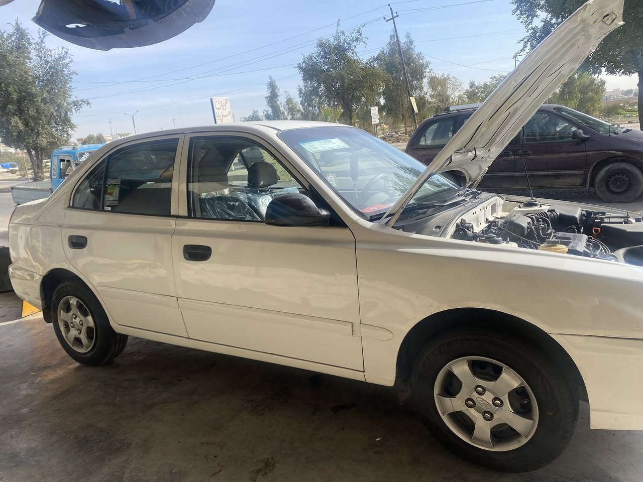 لبيع هونداي فيرنا موديل2009 كير اتماتيك سياره بي مكانات كارت سبب تقشير رقم أربيل قديم تبريد ثلج سعر68بي مجال ***********كركوك حي عدن
