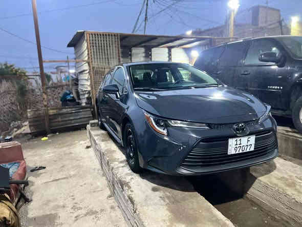 سلام عليكم كورلا 2024  بانزين دخول جديد لون سمنتي ملاحضه البيع فقط كفاله عامه من الصبغ  مبدل بنيد ودعاميه نفس الون وجملق ايسر  بي بارد سيارة جاهزه
من كلشي سيارة خير من الله العنوان بغداد تحويل مباشر 
الاتصال   ***********
