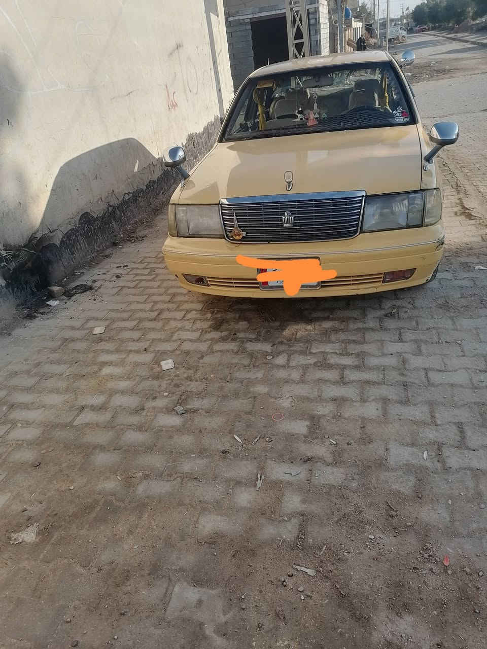 سلام عليكم راس ثور تكم للبيع سياره بيه جاملغ الخلفيي بارد يسره رقم انبار مكينه صار شهر من شديته عشرط كير حداده تبريد عشرط بس من صعدت المكينه راح الغاز تخم تاير باتري جديد المكان نجف مشخاب سعر 60وبيه مجال  ***********
