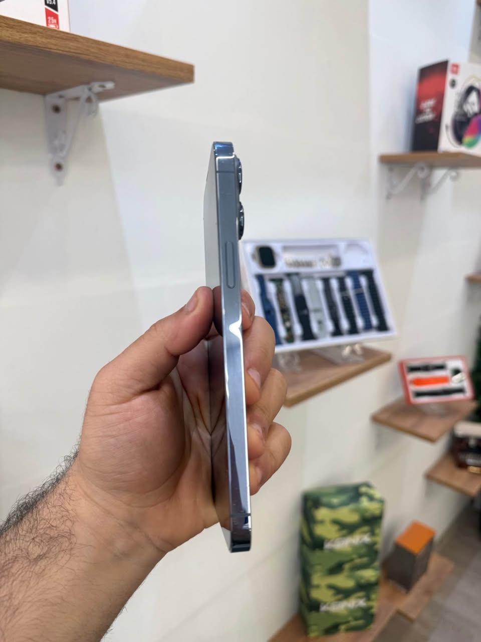 ١٢٨گیگا 💾
باتری ٪ ٨٨ بیلاد 🔋
Camera Apple part واتا لە شەریکەی ئەپڵ کامێرای گۆڕاوە
زەمانی ٣٠ ڕۆژی دوکانی لەگەڵە بە وەسڵ ✅
سلیمانی پشت بازاڕی جەوازەکە بازاڕی گەیلانی 
385$ السليمانية, العراق


**إذا كنت صاحب هذا الإعلان وتريد حذفه لأي سبب، رجاءا أرسل رسالة إلى الدعم الفني**