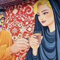 رسم جدار • فن جداري • بحب واخلاص