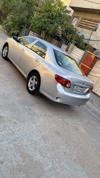 كورلا موديل ٩ مصبوغه عام أثر جراد وحادث امريكى جاملغ فقط سياره مكفوله ...