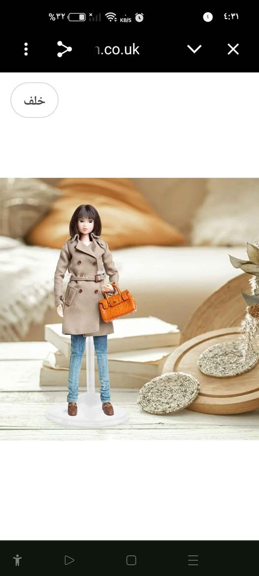 اغراض العاب
حامل دمية باربي شفاف، وهو مصمم لتثبيت الدمى وعرضها بشكل قائم. 
المادة: بلاستيك شفاف متين وقابل لإعادة الاستخدام. 
الاستخدام: يتم إدخال القضيب في القاعدة، ثم تمرير الطرف الآخر عبر مشبك الخصر. 
المقاس: يناسب معظم دمى باربي والدمى المشابهة التي يبلغ طولها حوالي 11-12 بوصة. 
الميزة: يمكن تعديل مشبك الخصر بحرية لتناسب مختلف أنواع الملابس والدمى. 
القطعة الف متوفر كمية البصرة, العراق


**إذا كنت صاحب هذا الإعلان وتريد حذفه لأي سبب، رجاءا أرسل رسالة إلى الدعم الفني**