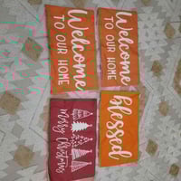 كوشات • ٤ قطع • قماش چوخ