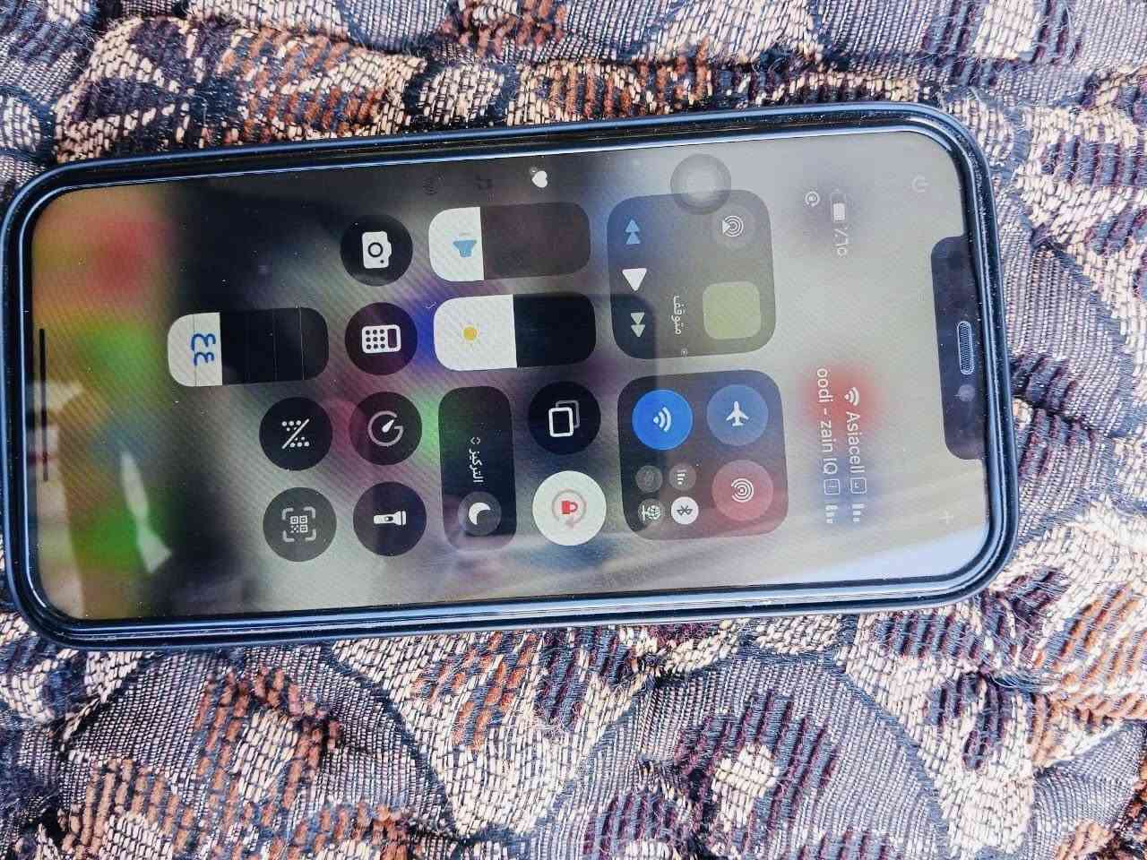 ايفون 12 برو ماكس  للبيع
نموذج ZA
دبل خط
ذاكره 256
بطاريه 91
مستبدل شاشه فقط 
للاستفسار ***********
