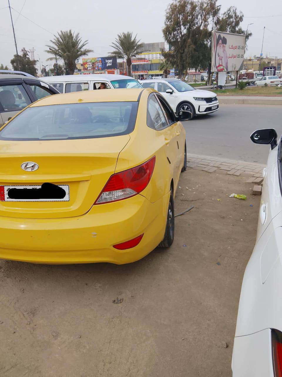 السلام وعليكم اكسنت موديل 14وارد خليجي مكينه 1600قطرتين مكفوله من الضربه والتبديل تخم تاير جديد تبريد ثلج بيها خيط تبخير فقط مكاني بغداد الكماليه السعر 85بيها مجال  ***********
