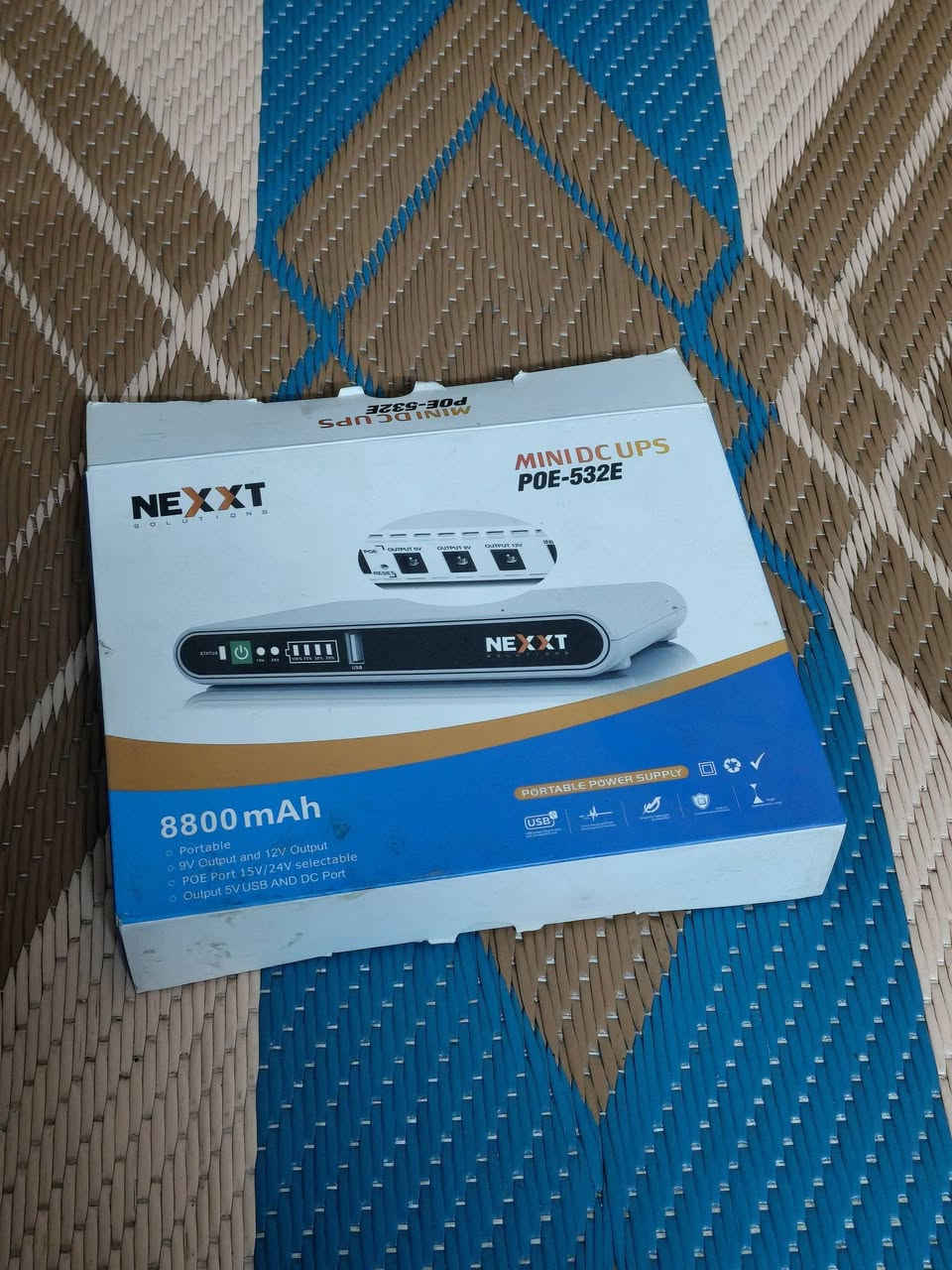 موفرلكم جهاز (Mini DC UPS) من ماركة NEXXT المعروفة، يشغل الراوتر والنانو بكفاءة عالية وبدون انقطاع.
المواصفات:
✅ بطارية قوية: بسعة 8800mAh تمشيك ساعات طويلة.
✅ متعدد الفولتيات: يدعم كل أنواع الراوترات والنانوات (9V, 12V, 15V, 24V).
✅ شحن موبايل: يحتوي على منفذ USB إضافي.
✅ حماية كاملة: يحمي أجهزتك من تذبذب التيار الكهربائي.
​💵 السعر: 25 ألف دينار (وبيه مجال للشراي).
📍 المكان: بغداد - مدينة الصدر - شارع الفلاح - قطاع 40.
📞 للتواصل: ***********
